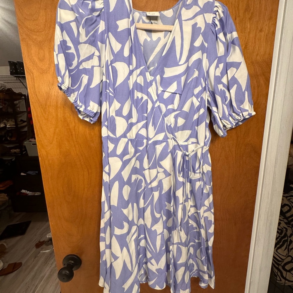 A New Day  Moc Wrap Dress NWOT
